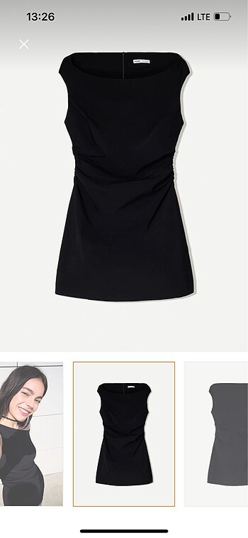 xs Beden BERSHKA mini elbise