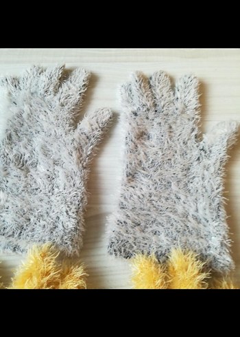 Renkli Örgü eldivenler adet fiyatıdır - Görsel 2