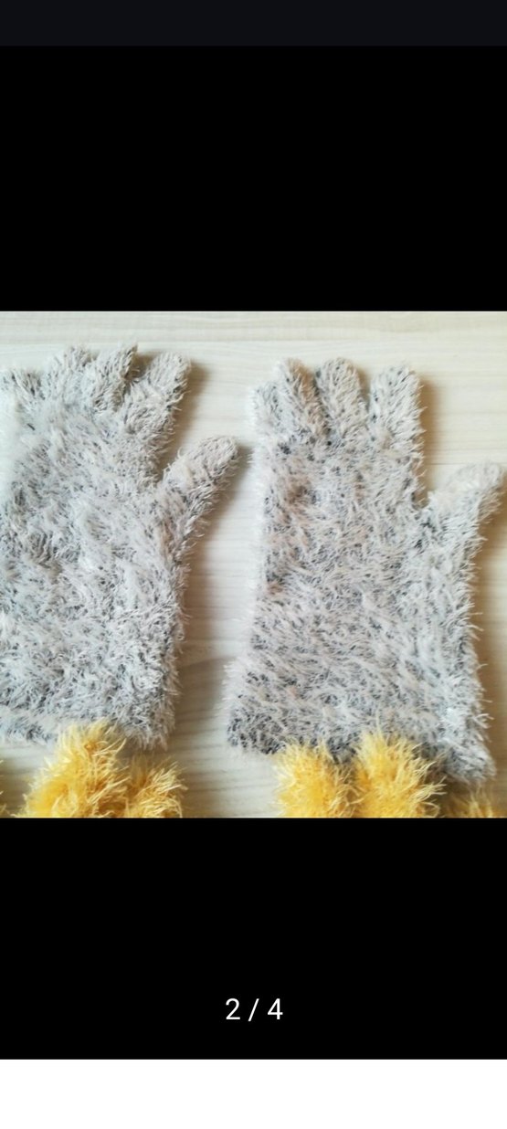 Renkli Örgü eldivenler adet fiyatıdır - Görsel 2