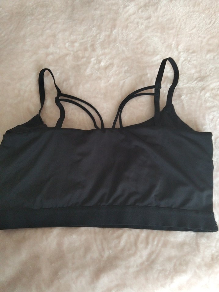 Siyah Spor Büstiyer casilli marka - Görsel 2