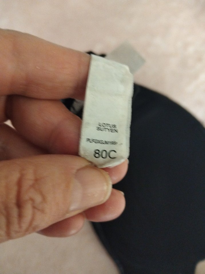 penti Siyah Minimalist Goth Sütyen - Görsel 5