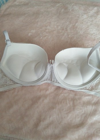 Pierre Cardin Beyaz Nakışlı Bohem Sütyen - Görsel 5