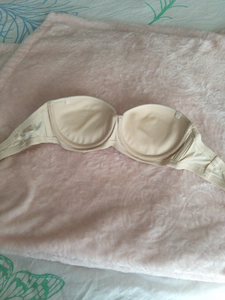 Beyaz Minimalist Destekli Sütyen - Görsel 2