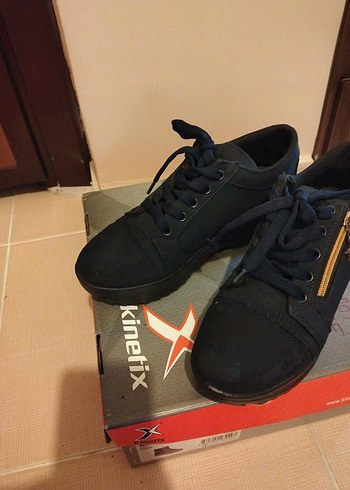 lacivert Sokak Stili Günlük Ayakkabı - Görsel 5