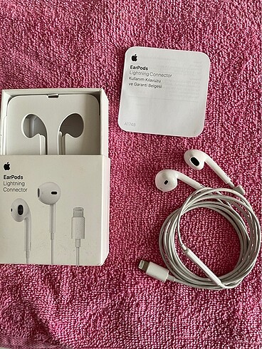 Apple orijinal kablolu kulaklık
