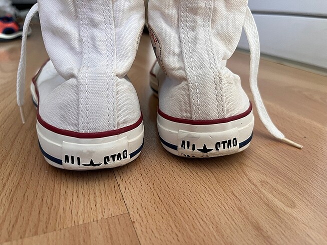 36 Beden beyaz Renk 36 no converse