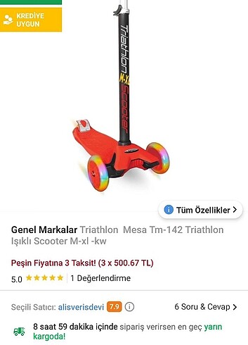 Triathlon m-xl scooter - Görsel 7