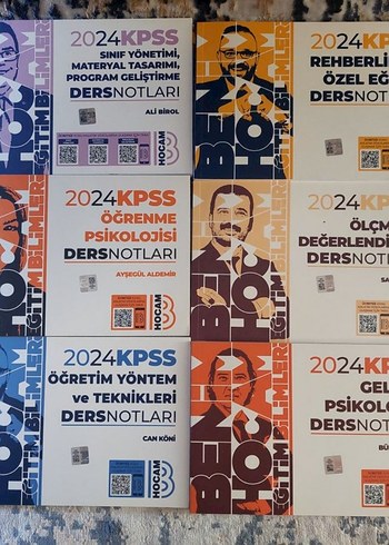 2024 KPSS Ders Notları Seti