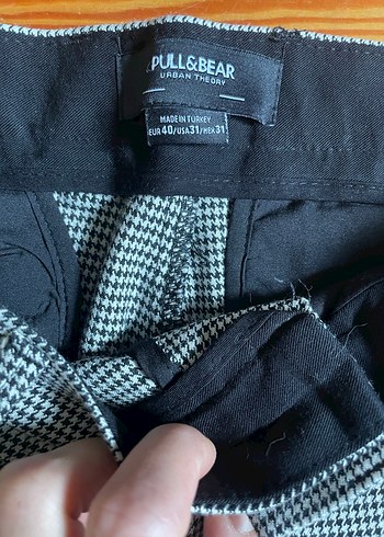 Pull&Bear Kadın Kumaş Pantolon - Görsel 5