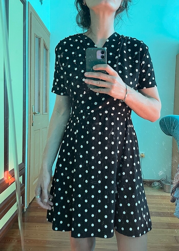 Retro Elbise - Görsel 4