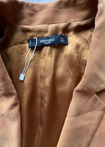 Mango Kahverengi Blazer Ceket