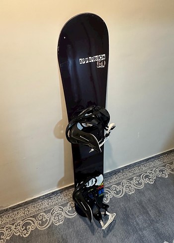 Siyah Snowboard Bağlamalı Kaykay - Görsel 6
