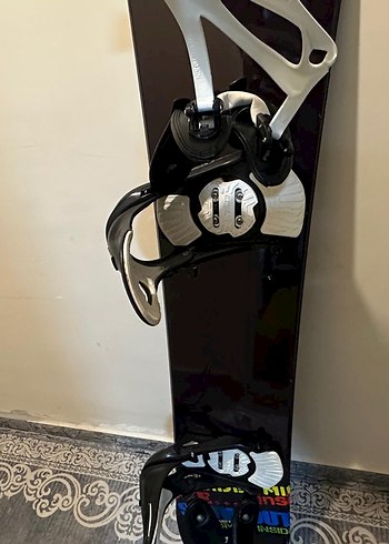 Siyah Snowboard Bağlamalı Kaykay - Görsel 4