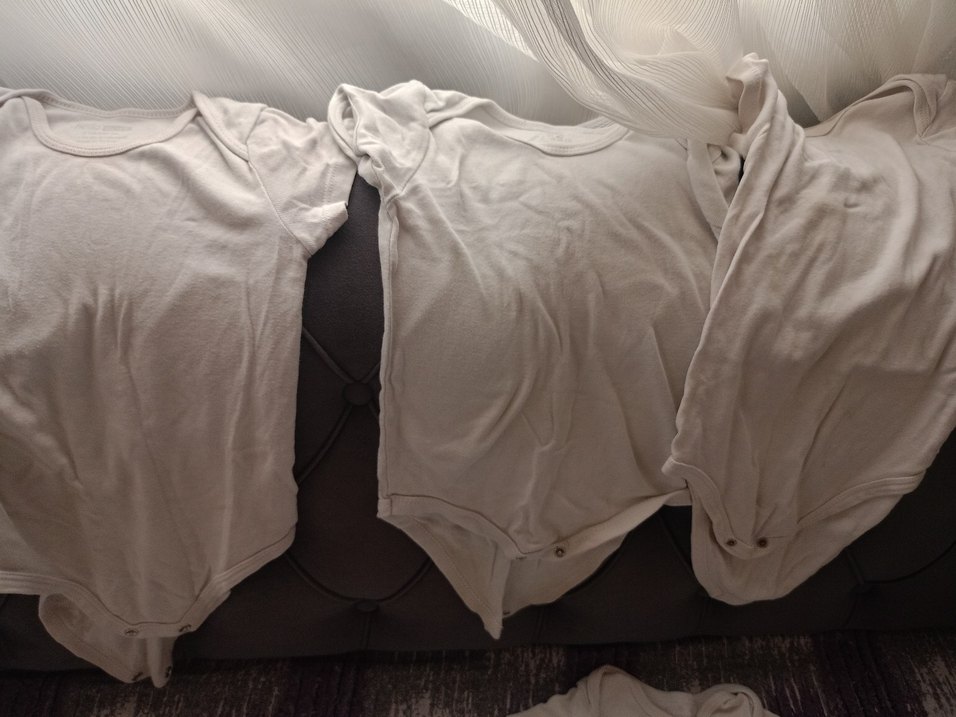 Bebek Erkek Keten Kısa Kollu Body - Görsel 2