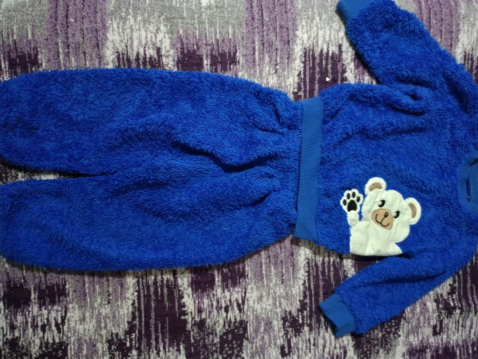 Mavi Desenli Erkek Çocuk takım - Görsel 2