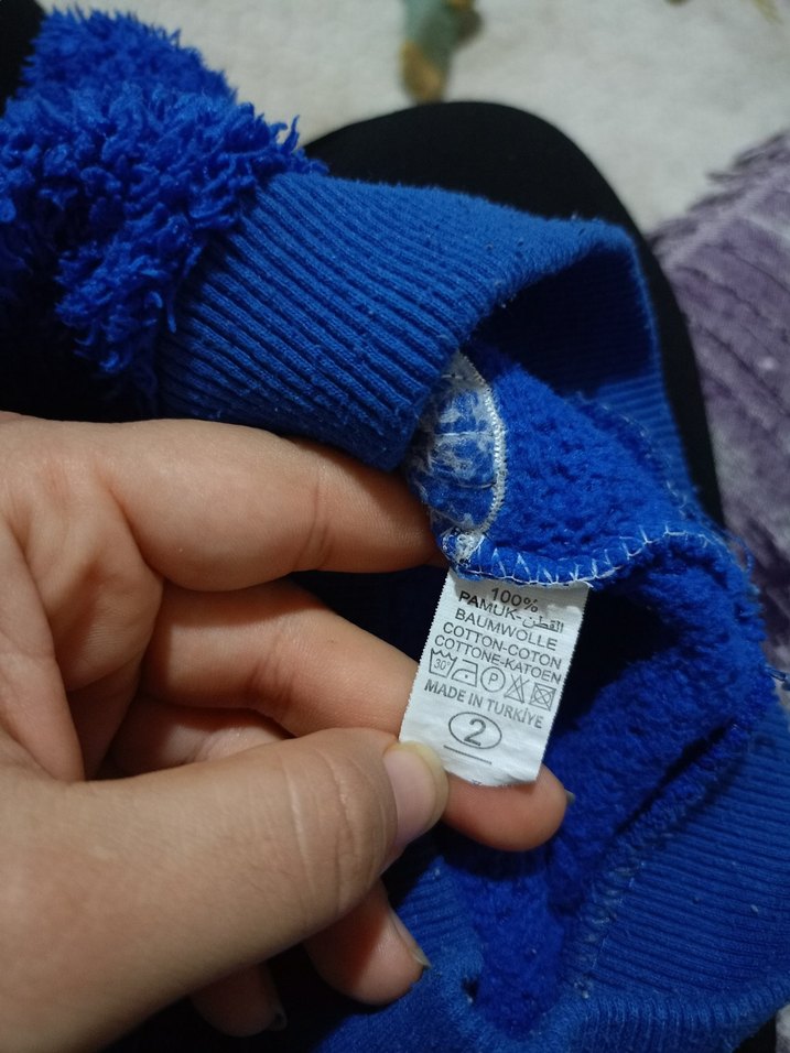 Mavi Desenli Erkek Çocuk takım - Görsel 5