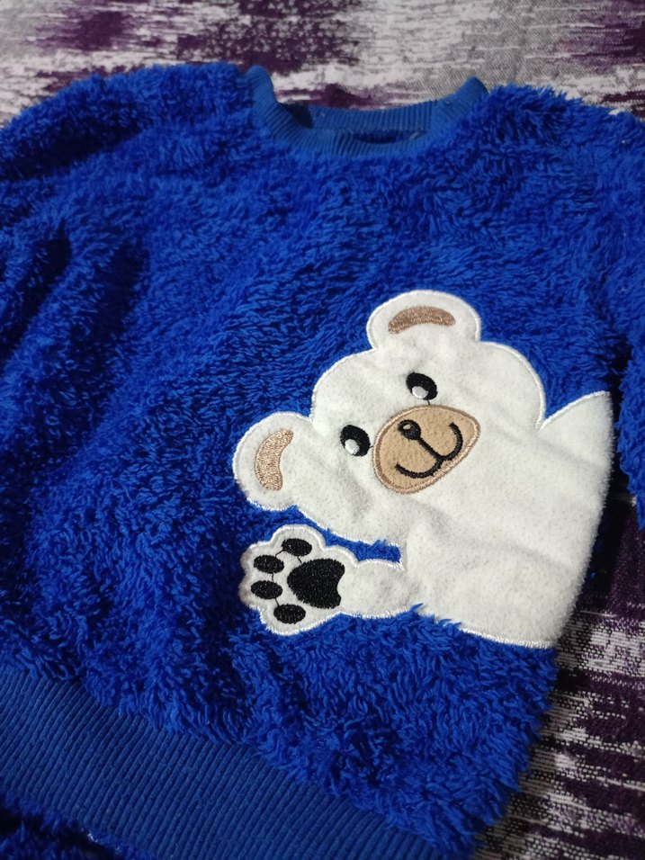 Mavi Desenli Erkek Çocuk takım - Görsel 3