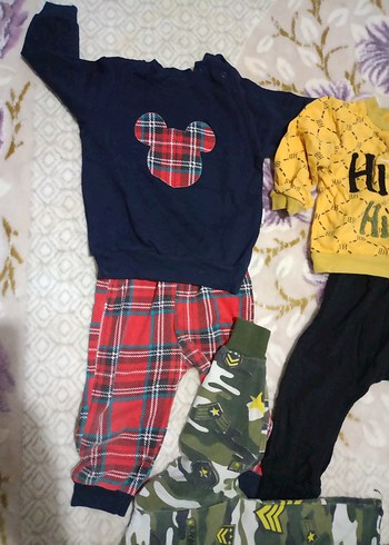 Erkek Çocuk Kamuflaj Desenli Uzun Kollu Pijama - Görsel 2