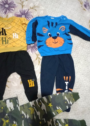 Erkek Çocuk Kamuflaj Desenli Uzun Kollu Pijama - Görsel 4