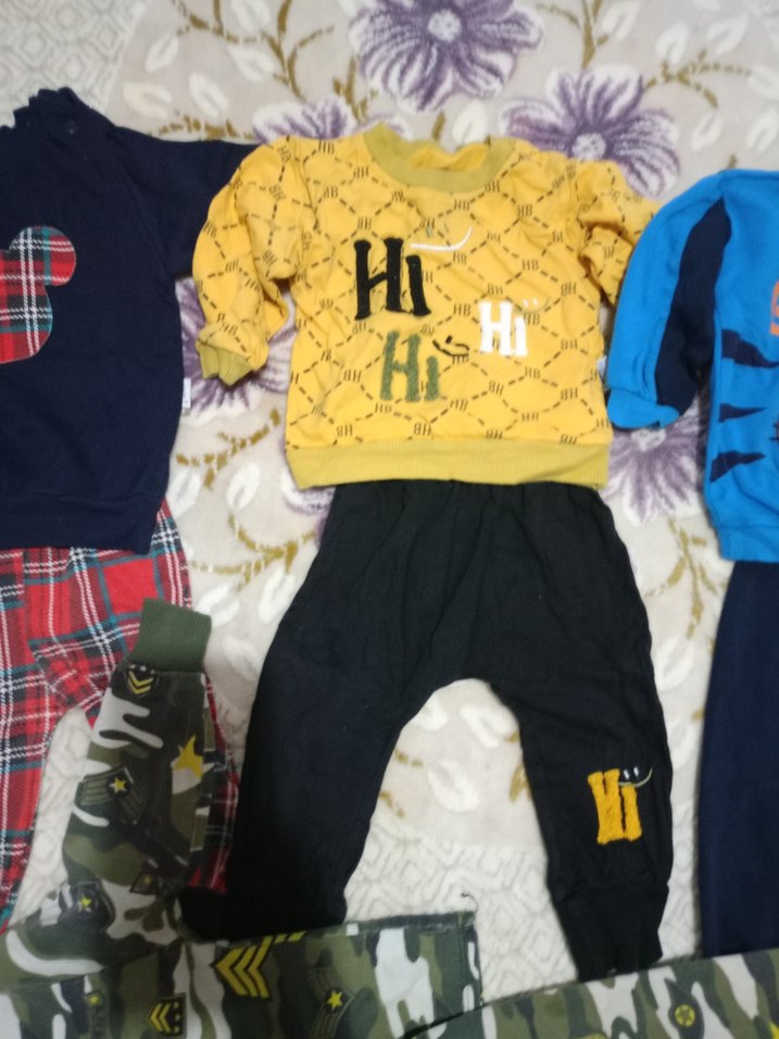 Erkek Çocuk Kamuflaj Desenli Uzun Kollu Pijama - Görsel 3