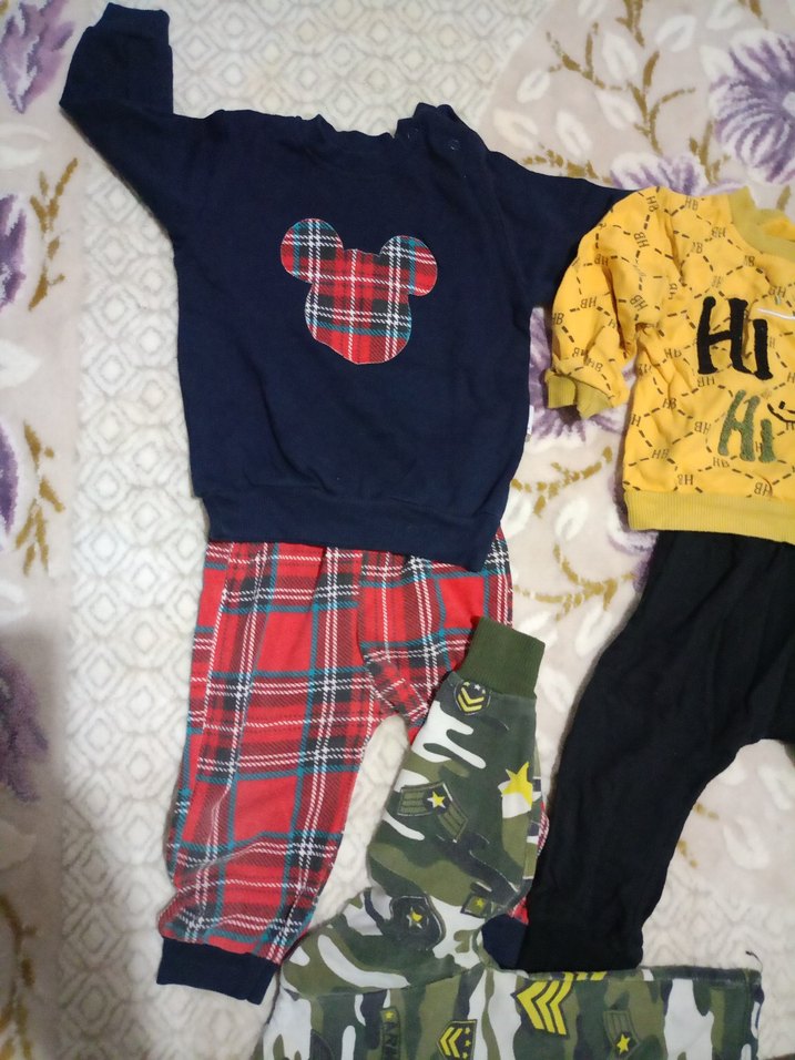 Erkek Çocuk Kamuflaj Desenli Uzun Kollu Pijama - Görsel 2