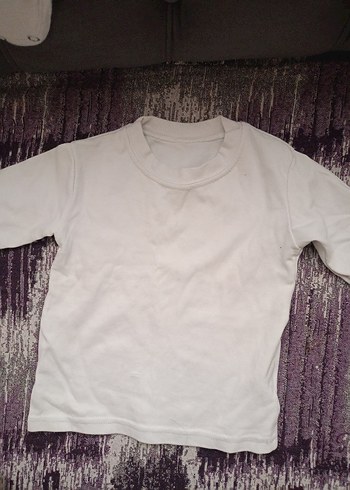 Beyaz Uzun Kollu Pamuklu Bebek Body - Görsel 7