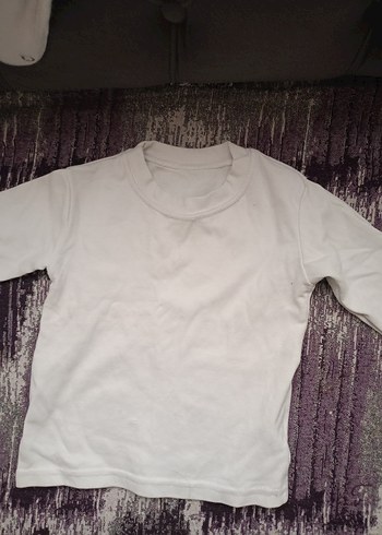 Beyaz Uzun Kollu Pamuklu Bebek Body - Görsel 6