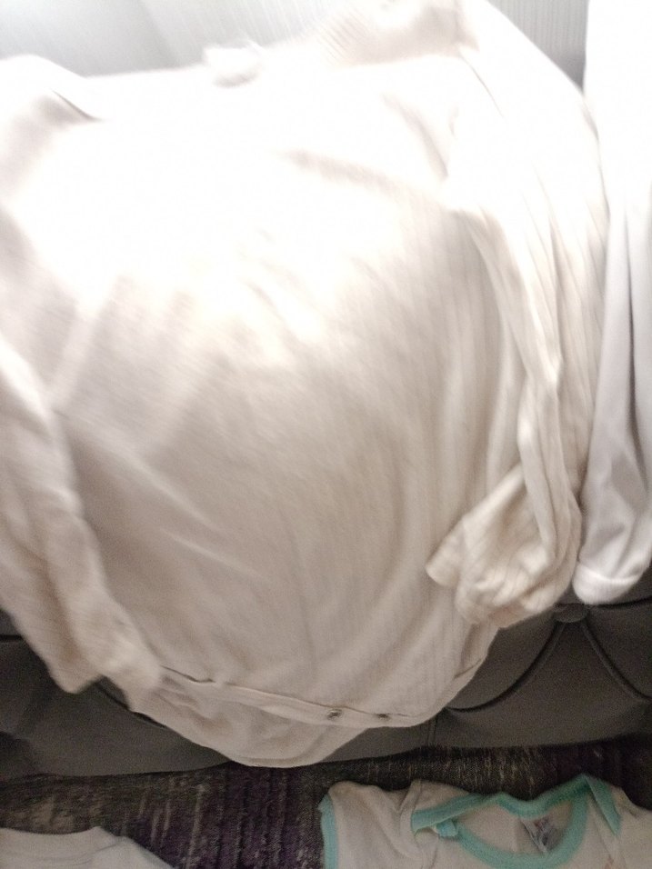 Beyaz Uzun Kollu Pamuklu Bebek Body - Görsel 3