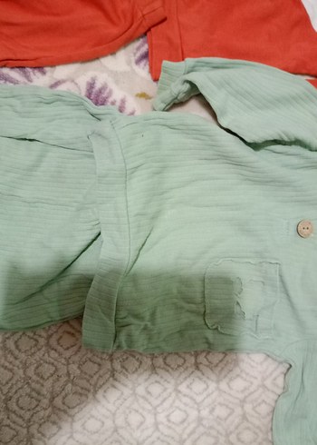 Kırmızı Baskılı Bebek Takımı - Görsel 6