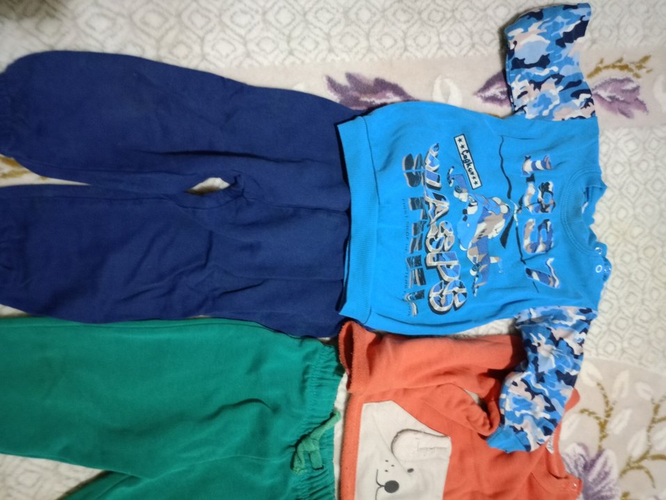 Erkek Bebek Renkli Street Wear Takım - Görsel 2