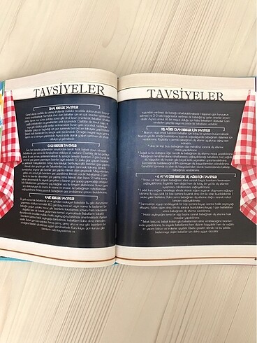 Beden mavi Renk Bebek tarif kitabı :)