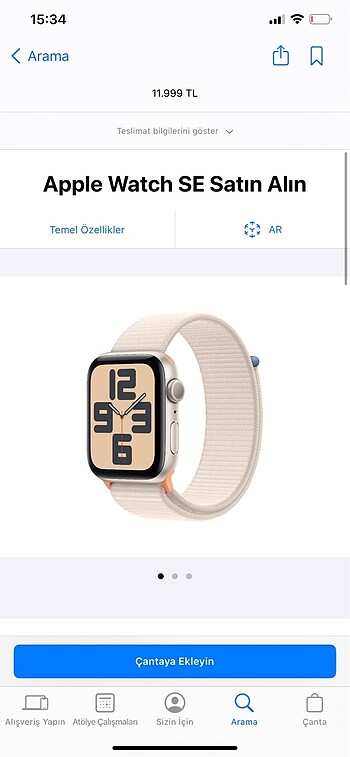 Apple watch se 44