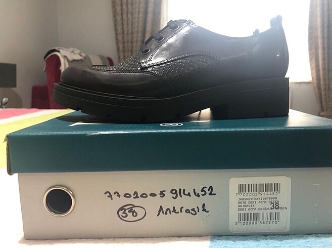 İnci Hakiki Deri Kadın Ayakkabı - Görsel 5