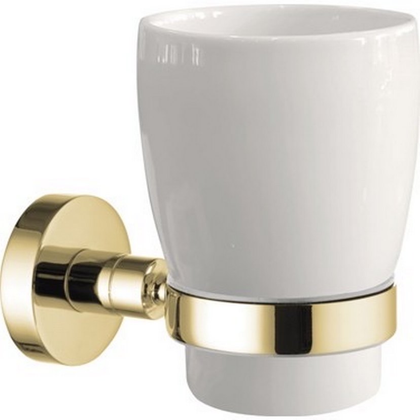 Kale D100 Modern Klasik Altın Banyo Aksesuar Seti - Görsel 2