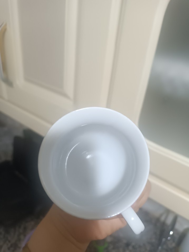 Beyaz Porselen Çay Fincanı Seti - Görsel 3