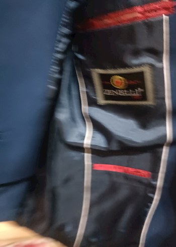 Erkek Lacivert Modern Klasik Takım Elbise w kere giyildi temiz - Görsel 3