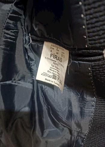 Düğmeli Siyah Erkek Takım Ceketi - Görsel 4