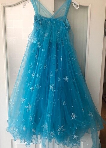 10 Yaş Beden turkuaz Renk Kostüm Elsa 