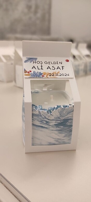  Hediyelik Mum
