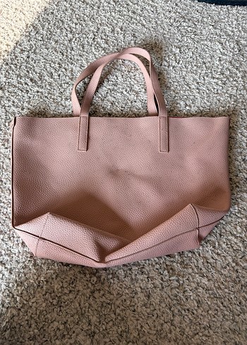 Büyük Deri Tote Çanta - Görsel 4