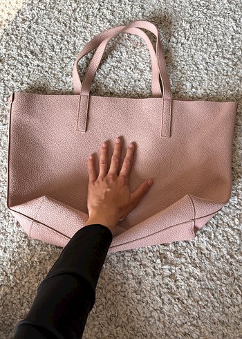 Büyük Deri Tote Çanta - Görsel 5