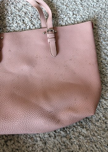 Büyük Deri Tote Çanta - Görsel 2