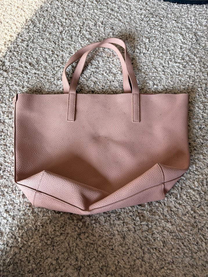 Büyük Deri Tote Çanta - Görsel 4