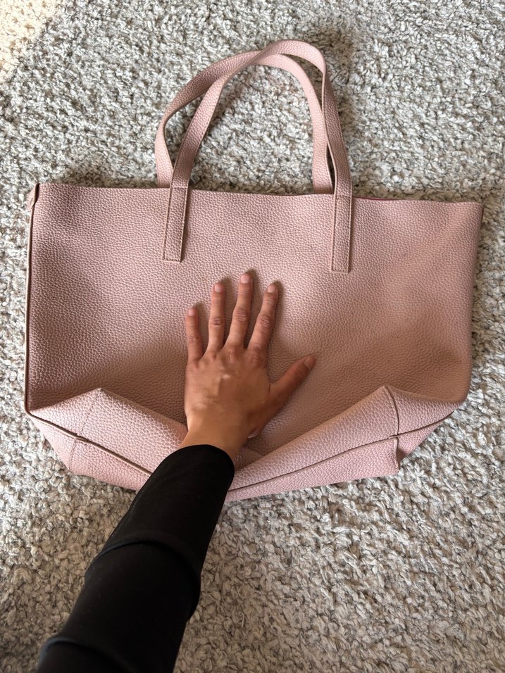 Büyük Deri Tote Çanta - Görsel 5