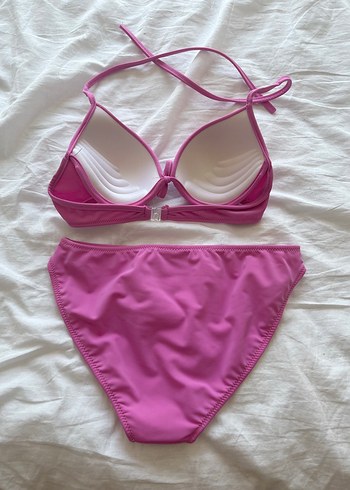 Diğer Pembe Destekli Kadın Bikini Takımı