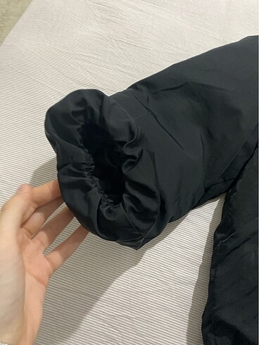 m Beden siyah Renk Bershka mont