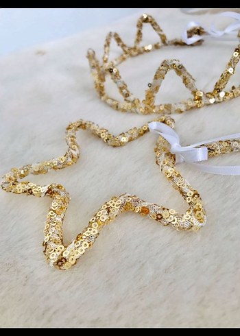 Gold Kraliçe/Prenses Tacı ve Asası