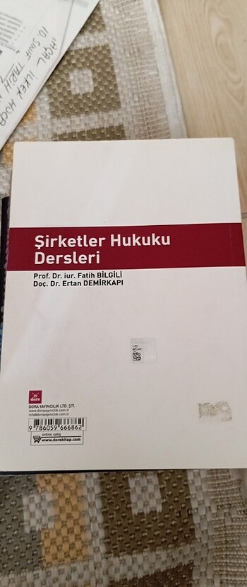  Şirketler hukuku Kitabı 