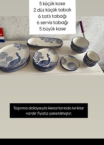 Karaca kahvaltı seti