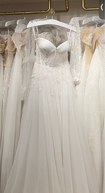 36 Beden beyaz Renk Nova Sposa Gelinlik